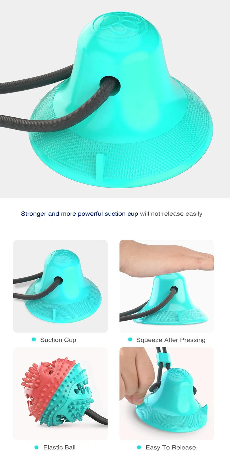 Interactive Leaking Slow Feeder Chew Toy