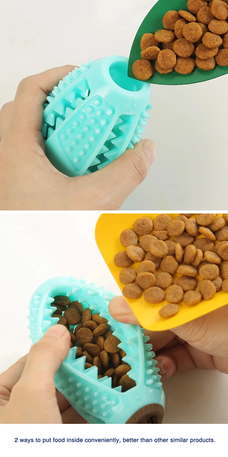 Interactive Leaking Slow Feeder Chew Toy