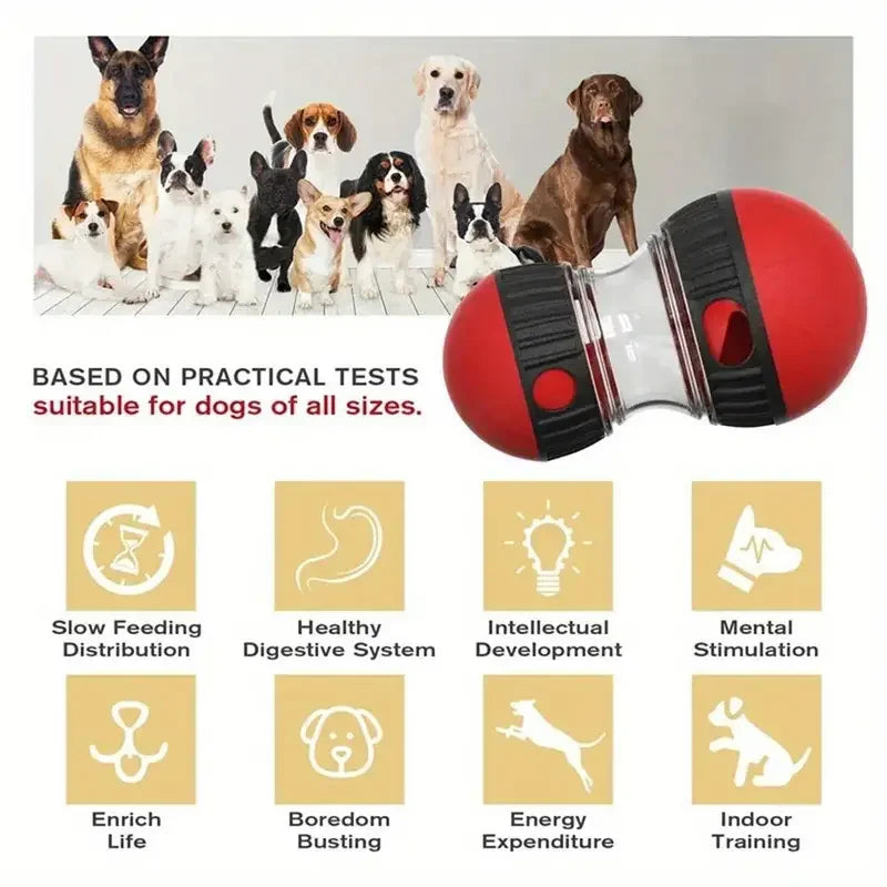 Rolling Treat Dog Dispenser