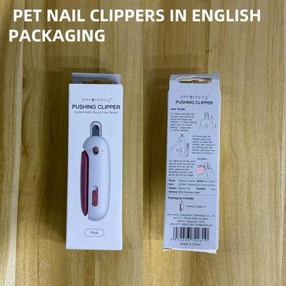 Professional Pet Nail Clippers with Adjustable Hole